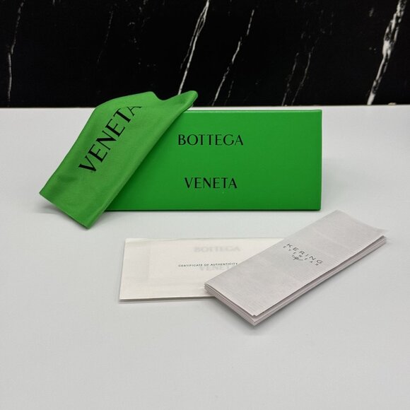 NEW BOTTEGA VENETA BV1296SA 001 SUNGLASSES BLACK WOMEN EYEWEAR